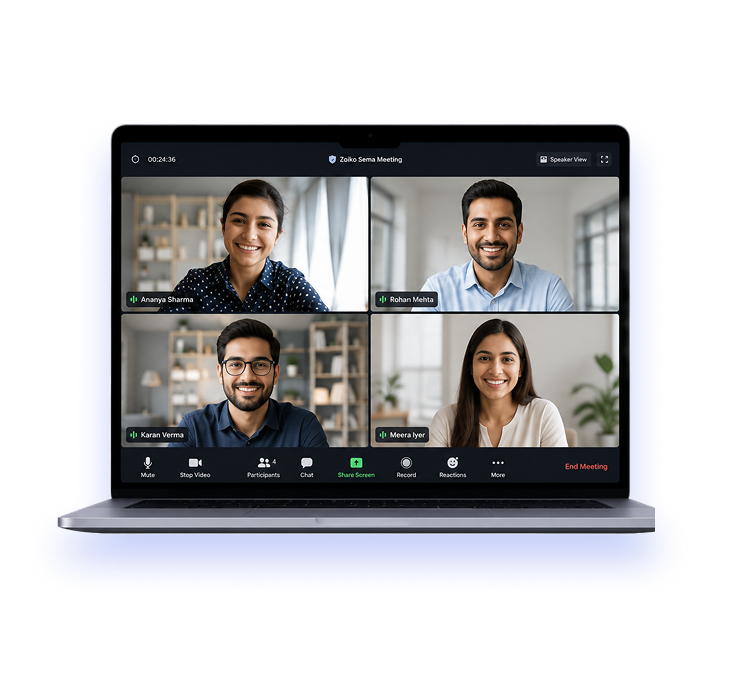 Zoiko Sema Workspace Platform Panel Overview